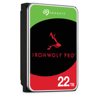 Seagate IronWolf Pro ST22000NT001 22 TB 7200 RPM 512 MB 3.5" Serial ATA III - ST22000NT001