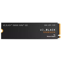 Western Digital WD Black SN850X 1TB PCIe Gen4 NVMe M.2 2280 Internal Gaming SSD - WDS100T2X0E
