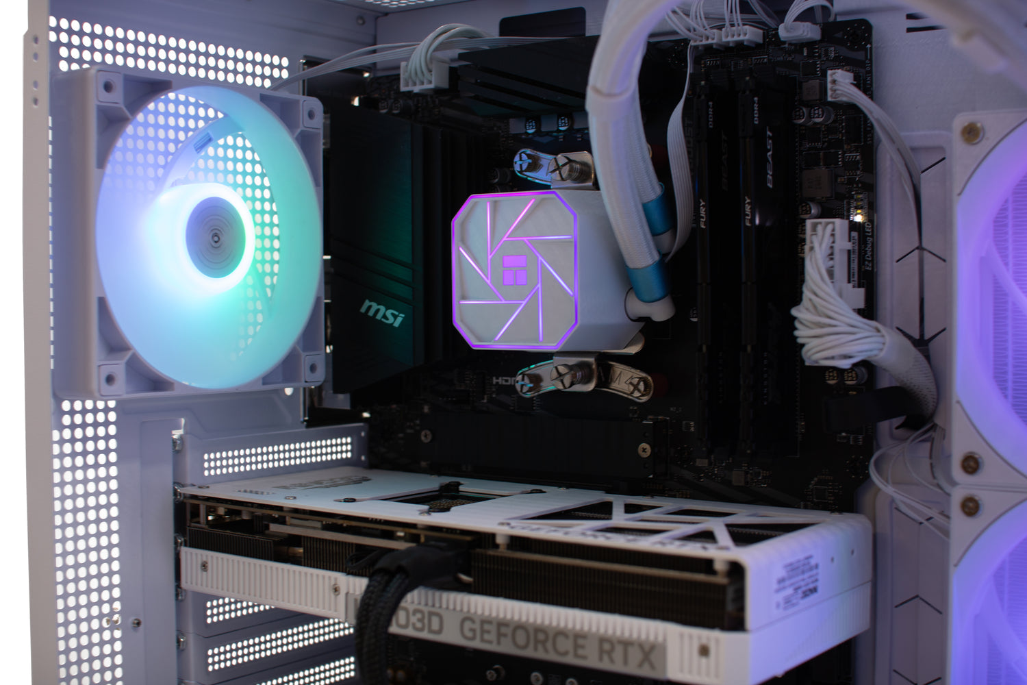 Timbr XR7 White Gaming PC Components