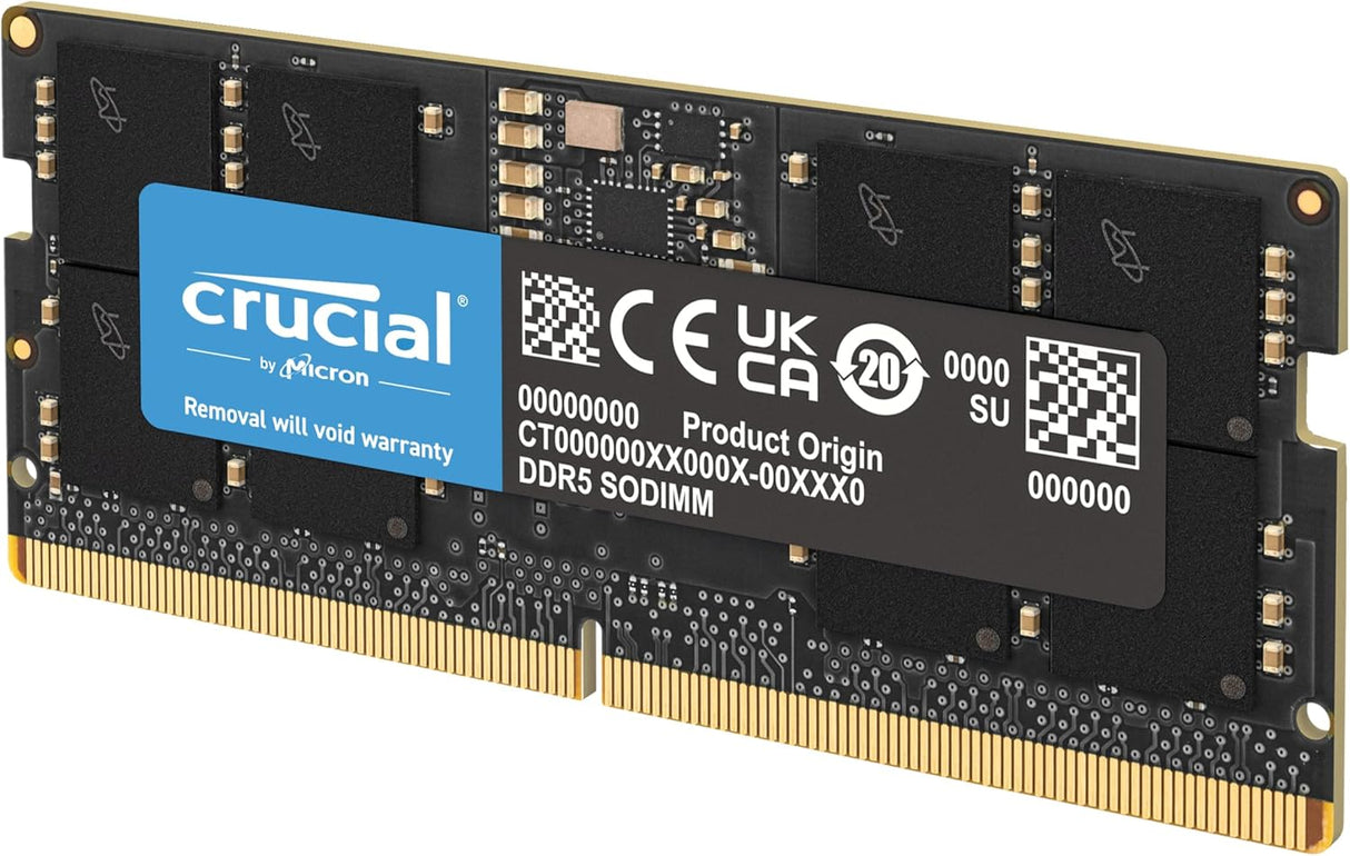 Crucial Technology (Micron Technology Inc.) CT16G56C46S5 16 GB 1 x 16 GB DDR5 5600 MHz - CT16G56C46S5