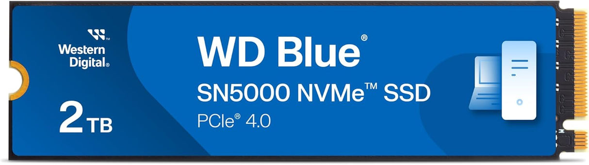 Western Digital WD Blue SN580 2TB PCIe Gen4 NVMe M.2 2280 Internal SSD - WDS200T4B0E