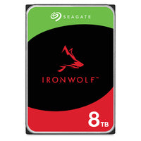 Seagate IronWolf ST8000VN004 internal hard drive 8 TB 7200 RPM 256 MB 3.5" Serial ATA III - ST8000VN004
