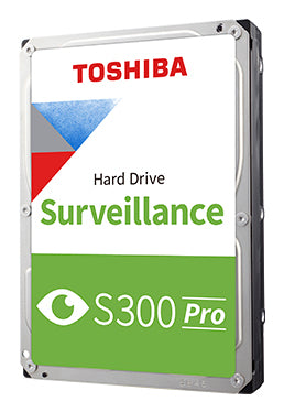 Toshiba S300 Pro Surveillance internal hard drive 8 TB 7200 RPM 512 MB 3.5" Serial ATA III - MD10ADA800V